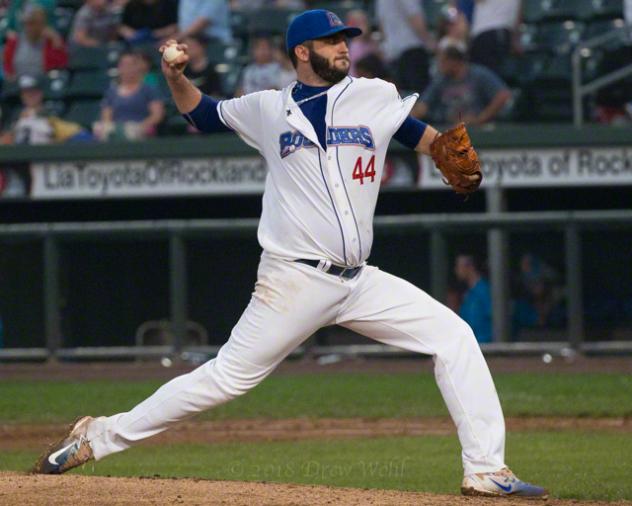 Rockland Boulders pitcher David Palladino