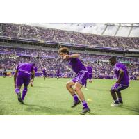 Orlando City SC Warming Up