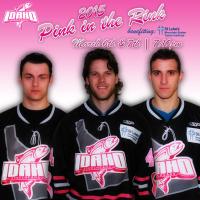 Steelheads Pink in the Rink Jerseys