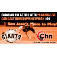 San Jose Giants on Comcast Hometown Network