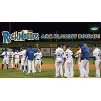 Midland RockHounds Celebrate Playoff Berth