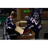 Elmira Jackals Help Southern Tier Food Bank