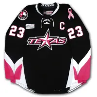Texas Stars Pink in the Rink Jersey - Front