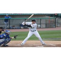 fFirst Baseman Jon Griffin with the Long Island Ducks