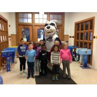 Elmira Jackals Mascot Blade with Diven Elementary, March, Catch of the Day Winners