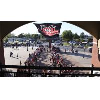 Fans Enter Dickey-Stephens Park, Home of the Arkansas Travelers