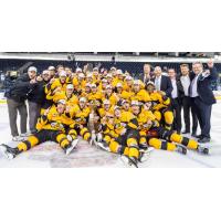 Brandon Wheat Kings Celebrate Winning the WHL Championship Series