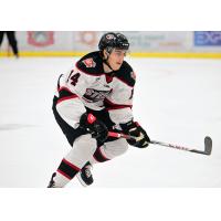 Forward Austin Magera with the Chicago Steel
