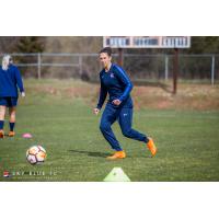 Sky Blue FC in training