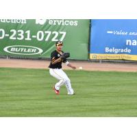 Willmar Stingers in the outfield