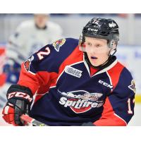 Forward William Sirman with the Windsor Spitfires