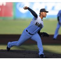 New Orleans Baby Cakes pitcher Elieser Hernandez