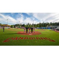 Pre-game with the Vancouver Canadians