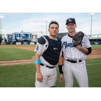 Donny Sands and Trevor Stephan of the Tampa Tarpons