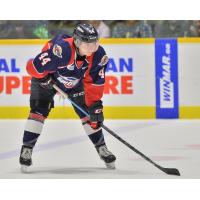 Defenceman Nathan Staios with the Windsor Spitfires