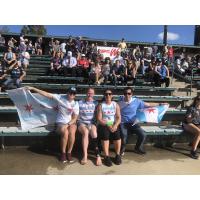 Chicago Red Stars fans at the NWSL Championship Game