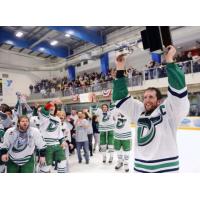 2012-13 Danbury Whalers celebrate a Federal Hockey League championship