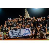 Danbury Westerners celebrate the team's first NECBL Championship