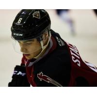 Defenceman Marko Stacha with the Vancouver Giants