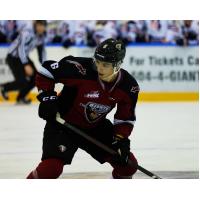 Defenceman Marko Stacha with the Vancouver Giants