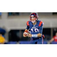 Quarterback Matt Shiltz with the Montreal Alouettes