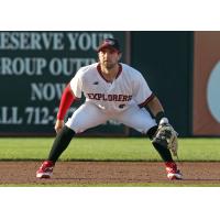 Sioux City Explorers infielder Blake Tiberi