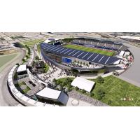 Rendering of Memphis 901 FC new soccer specific stadium