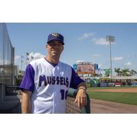 Fort Myers Mighty Mussels Manager Brian Meyer