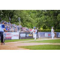 Haiden Hunt of the St. Cloud Rox dashes home
