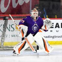 Goaltender Nolan Maier with the Reading Royals