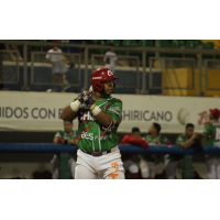 Infielder Erasmo Caballero with the Chiriqui Federals of the Panamanian Professional Baseball League