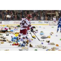 Rapid City Rush's Weiland Parrish on Teddy Toss game night