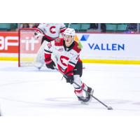 Defenceman Tyson Buczkowski with the Prince George Cougars