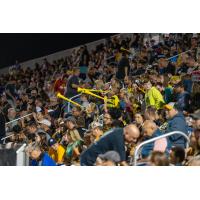 Pittsburgh Riverhounds fans at at Highmark Stadium