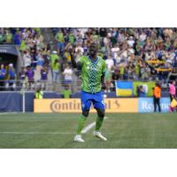 Defender Abdoulaye Cissoko with Sounders FC
