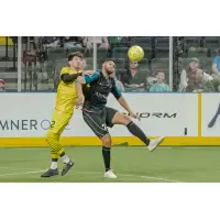 St. Louis Ambush and the Milwaukee Wave fight for possession