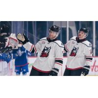 Adirondack Thunder's Tristan Ashbrook and Ryan Orgel on game night