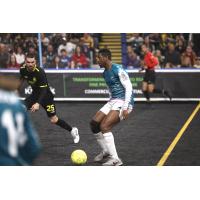 St. Louis Ambush look for a shot against the Milwaukee Wave