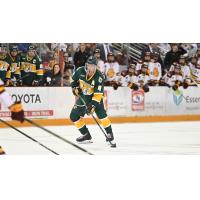 Defenseman Mike Van Unen with Northern Michigan University