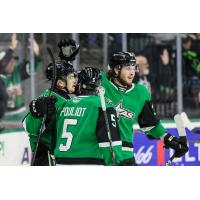 Texas Stars celebrate a goal