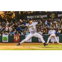 Charleston RiverDogs pitcher Owen Stevenson