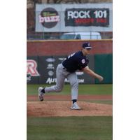 Somerset Patriots' Trystan Vrieling in action