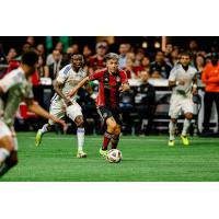 Atlanta United's Thiago Almada on the field