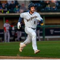 Tri-City Dust Devils' Alberto Rios in action