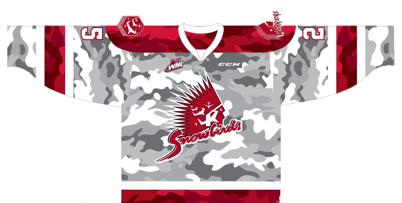 moose jaw warriors jersey