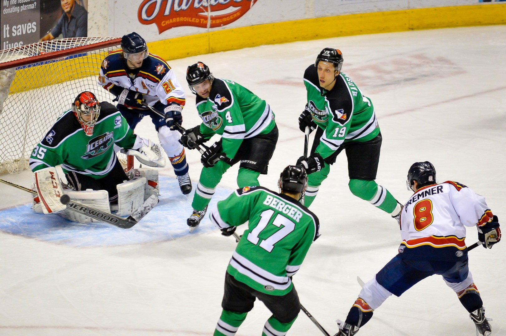 SPHL HOCKEY: NOV 15 Louisiana IceGators at Bloomington Thunder