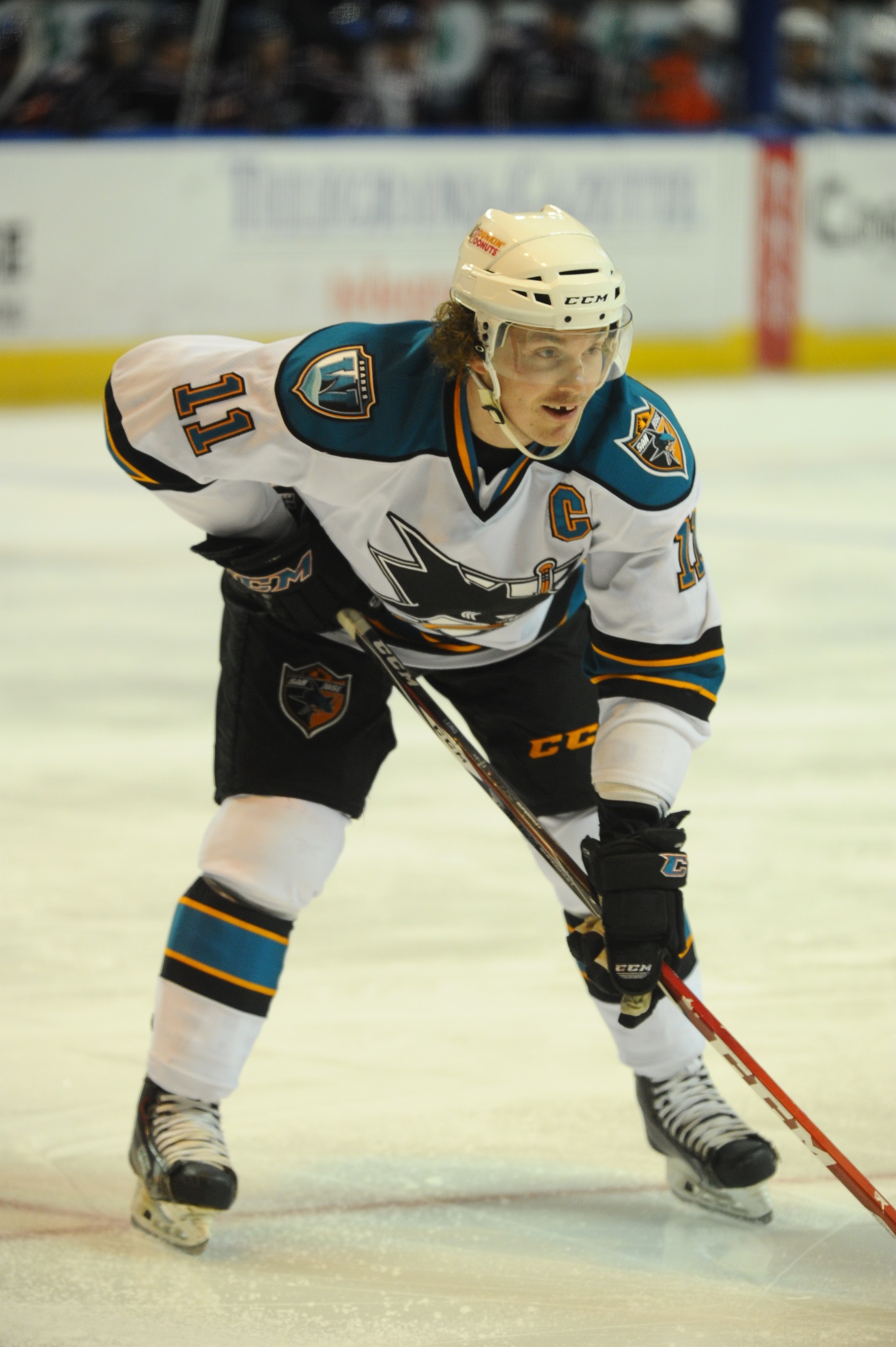 Bryan Lerg(42) San Jose Sharks