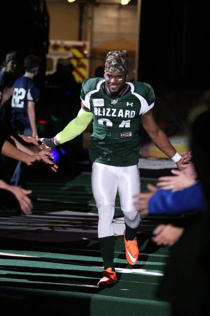 Packer Hopeful and Green Bay Blizzard MVP Re-Signs for 2016 - OurSports  Central