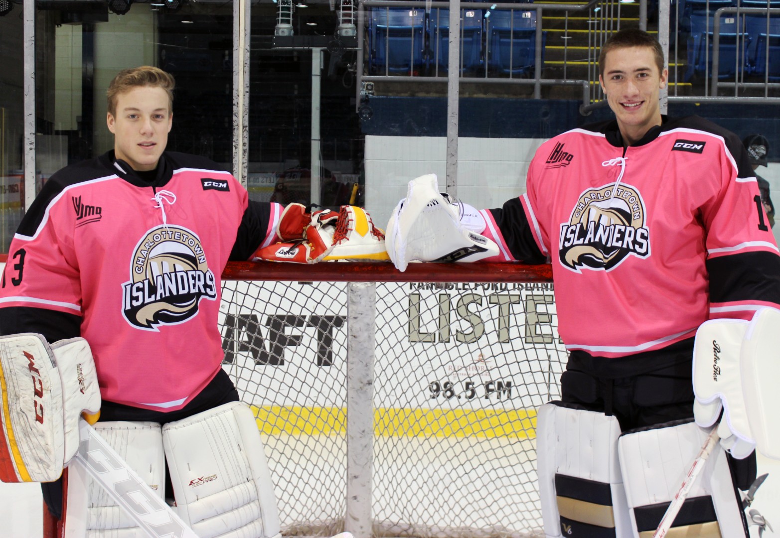 pink islanders jersey