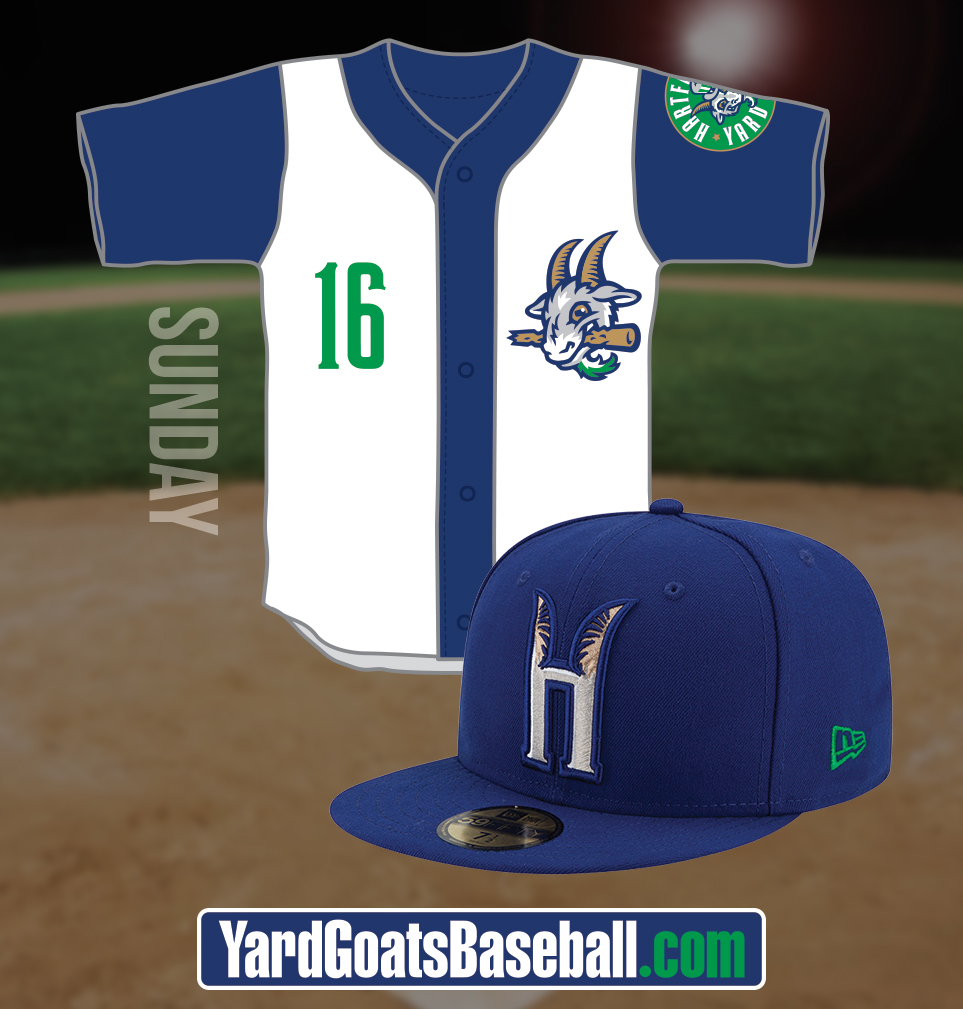 hartford yard goats uniforms